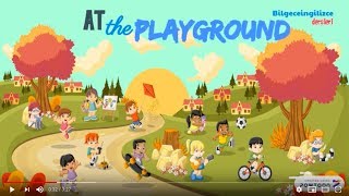 2Sınıf Ingilizce 6Üniteat The Playground