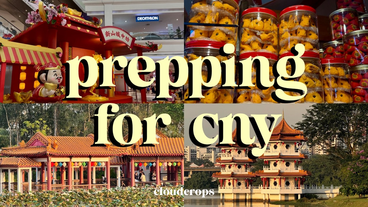 🧧🍊🐎 cny 2026 prep in jb & cny festivities at chinese garden | shopping in jb and what we ate