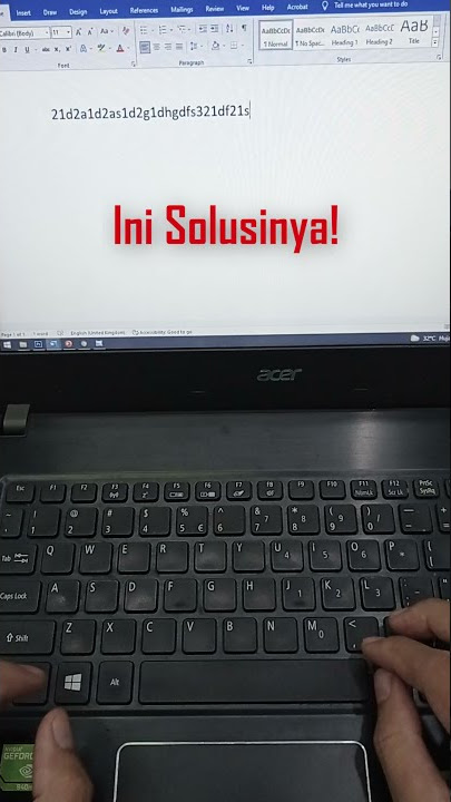 Download lagu Mengembalikan Keyboard huruf yang Berubah Menjadi Angka!