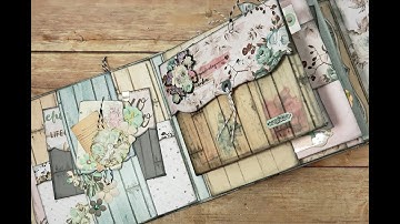 "Everlasting Bundle"  Mini Album Page & Adding  It After the Binding is Done "Part 16"