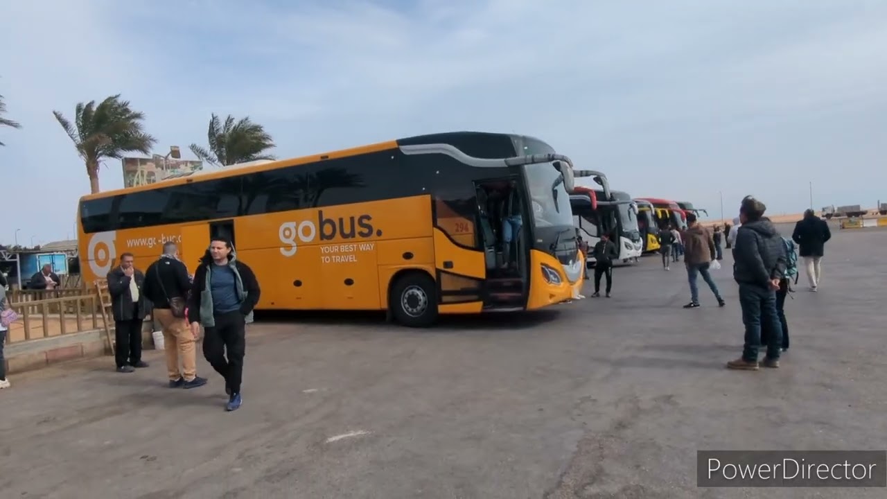 Go Bus Egypt Cairo from Hurghada tourist bus Egypt tour