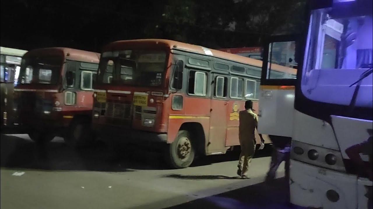 820825pm Saturday buses in Swargate Bus stand, Pune YouTube