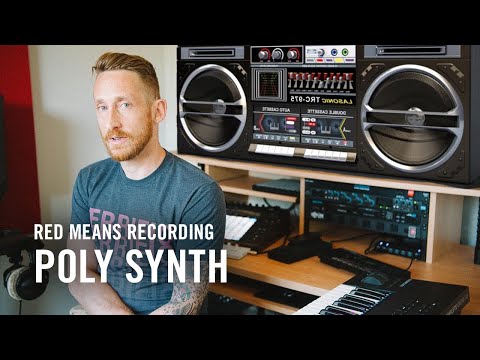 MASCHINE Poly Synth with Red Means Recording | Native Instruments