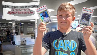 Trading Big Cards into BIGGER Cards at Burbank Sports Cards 🏝