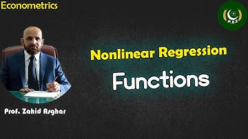 Nonlinear Regression Functions | Dr. Zahid Asghar | Pakistan Economic Forum