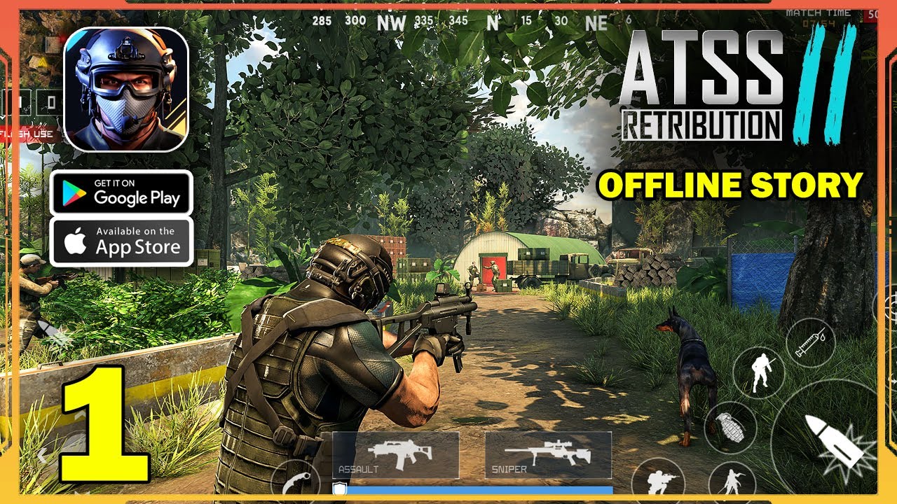 ATSS 2 Offline Shooting Game Gameplay (Android, iOS) - Part 1