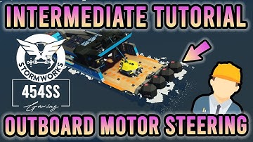 Steering with Outboard Motors Microcontroller Tutorial for Stormworks (Engineer Explains)