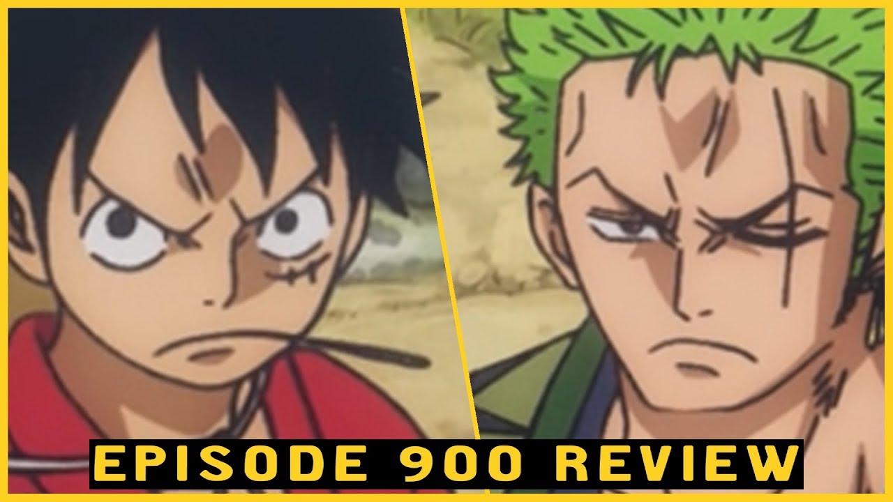 Luffytaro And Zorojuro One Piece Episode 900 Review Youtube