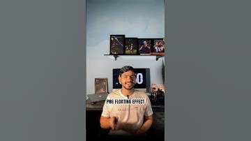 PNG Floating Effect in CapCut 🔥 | Easy Video Editing Trick #videoediting