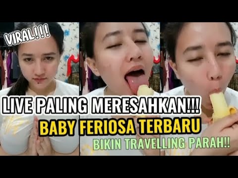 TERLALU BARBAR!!! LIVE BABY FERIOSA TERBARU PAMER CARA MAKAN PISANG VIRAL!!!