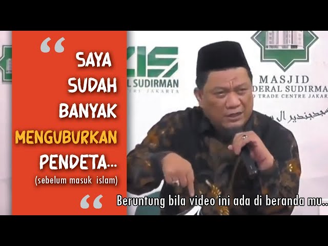 Kisah Nyata Sakitnya SEKARAT MATI seorang pendeta | Ustadz Dr .Yahya Waloni Mantan Pendeta class=