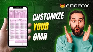 How to setup your own OMR sheet