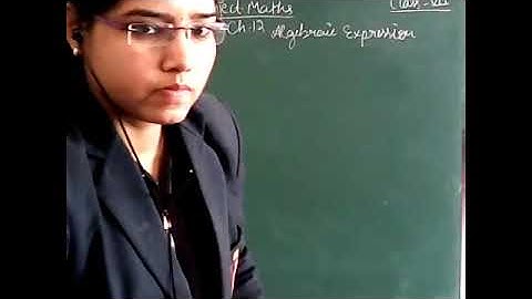 Mathematics | Class-7 | Chapter-12 Algebraic Expressions (Video-3)
