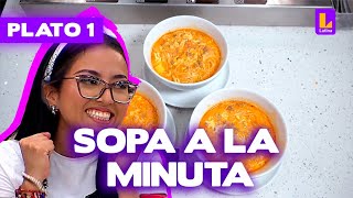 Plato 1: Sopa a la minuta | El Gran Chef Famosos