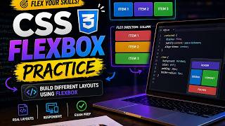 Day 2 CSS Flexbox Practice | UIU Mid Exam Preparation