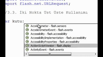 İki Nokta Üst Üste Kullanımı