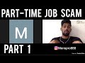 PART 1 - PART TIME JOB : BIGGEST SCAM IN GERMANY