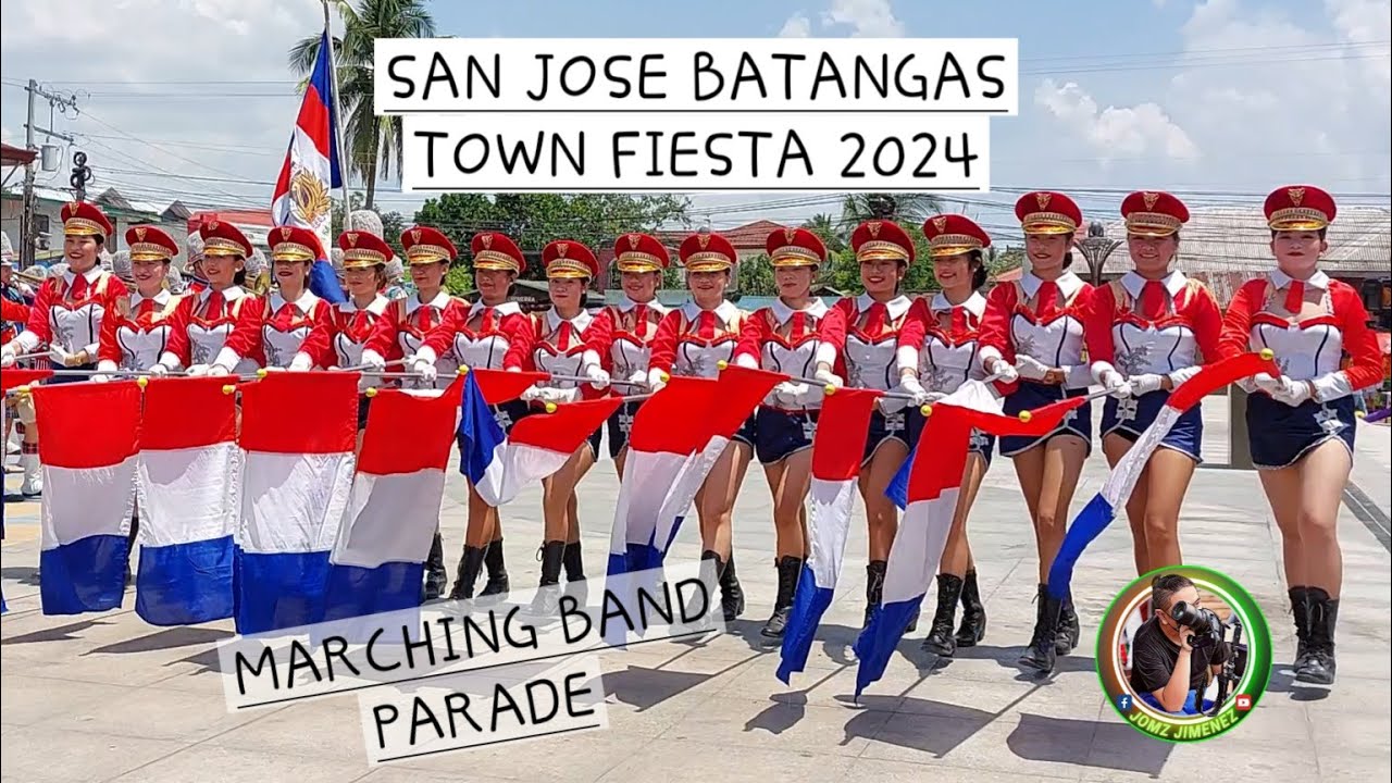 SAN JOSE BATANGAS TOWN FIESTA 2024 MARCHING BAND PARADE