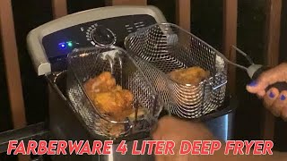 Farberware 4L Electric Deep Fryer Walmart $45 Review Makes Great
