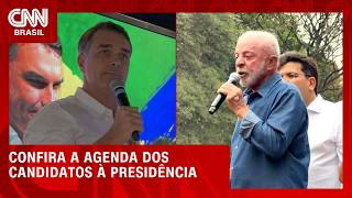 Eleições 2026: confira a agenda dos candidatos à Presidência neste 12 de outubro | CNN NOVO DIA