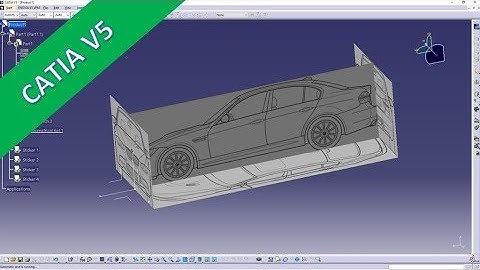 Import & Scale Images - Apply Sticker - Catia v5 Training -Part Design