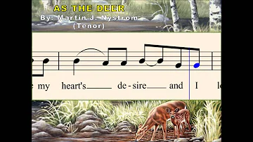 O09d As the Deer (Tenor)