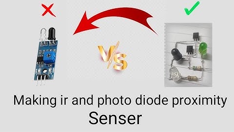 DIY IR Reflection Sensor using BC547 😱😱 | Photo Diode & IR LED Based Obstacle Detection Circuit