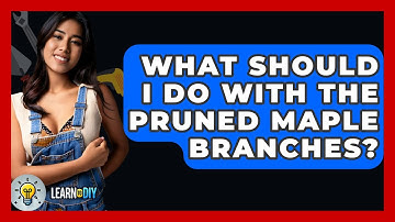 What Should I Do With The Pruned Maple Branches? - LearnToDIY360.com