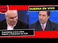 ¡FUERTÍSIMO CRUCE entre Espert y Feinmann en A24!