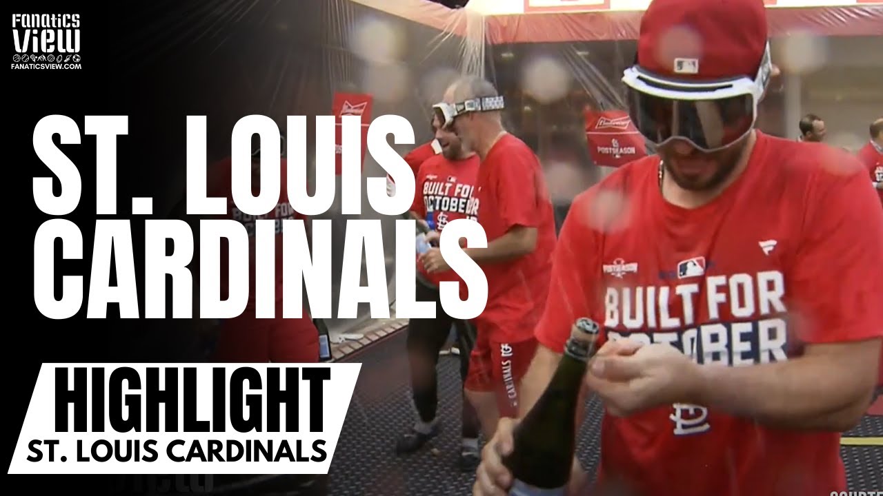 St. Louis Cardinals Celebrate Clinching NL Wild Card Playoff Berth &  Historic 17 Game Win Streak 