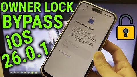 How To Bypass iCloud iPhone 14 Owner Lock Bypass iOS 26.0.1