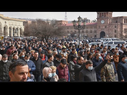 فيديو: وطالبت أحزاب المعارضة في أرمينيا باستقالة باشينيان بسبب الوضع في كاراباخ