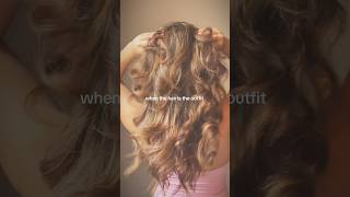 #hairtok #blowout #blowouthair #heatlesscurl