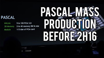 NVIDIA Pascal in Mass Production by Mid-2016