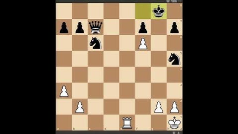 Brilliant Move! (Mate in 2) #Chess #Shorts