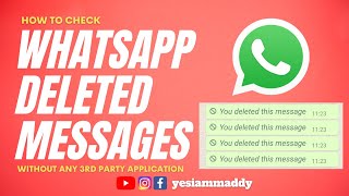 How to read WhatsApp Deleted Messages without any 3rd Party Application || #whatsapptricks screenshot 4