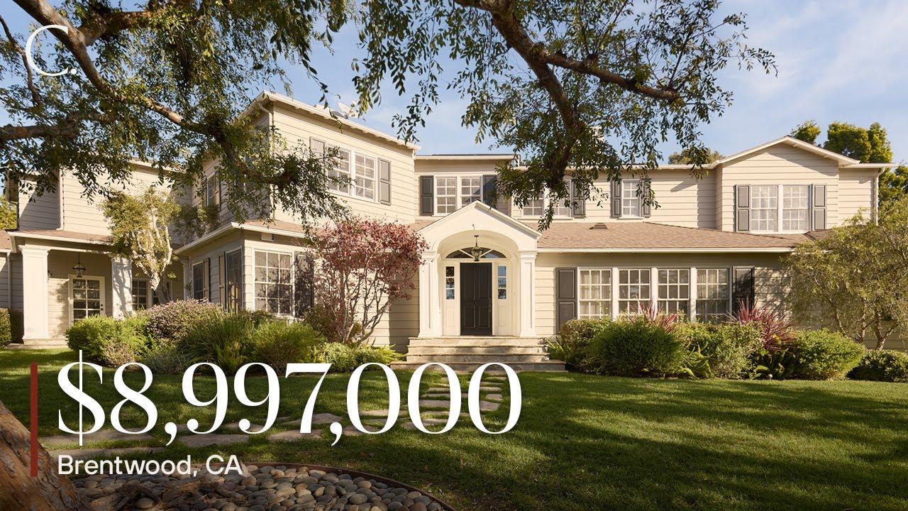 Traditional East Coast Style in LA's Prime Westside | Brentwood, CA