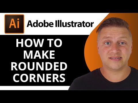 How to Make Rounded Corners in Illustrator | Adobe Illustrator Tutorial 2025