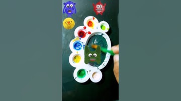 Guess the mixed color of Squid Game2（Part 26）#오징어게임 #squidgame #squidgame2 #satisfying #colormixing