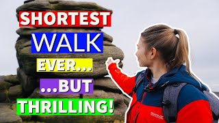 Higger Tor Walk | Short Walk In The Peak District | 4K Drone Footage