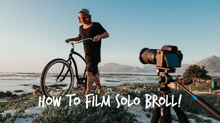 The SECRET To SHOOTING GOOD B ROLL OF YOURSELF  A Behind The Scenes Demonstration