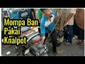 Ternyata Begini Mompa Ban Pakai Knalpot # Ngeri skill dagang Bapak ini