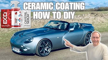 How to Apply Gtechniq Ceramic Coating – Crystal Serum Light & EXO V5 on My TVR!