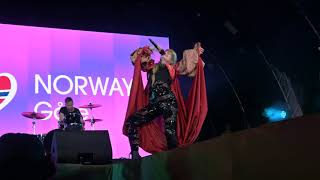 Gåte - Ulveham LIVE from Eurovision village 2024