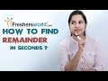 Aptitude made easy  find the remainder in seconds math tricks shortcuts basics and methods