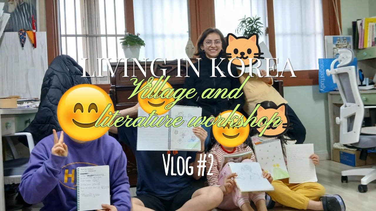 COREA VLOG #2 | La TRADICIÓN más curiosa y haciendo un TALLER de REALISMO MÁGICO sin hablar coreano