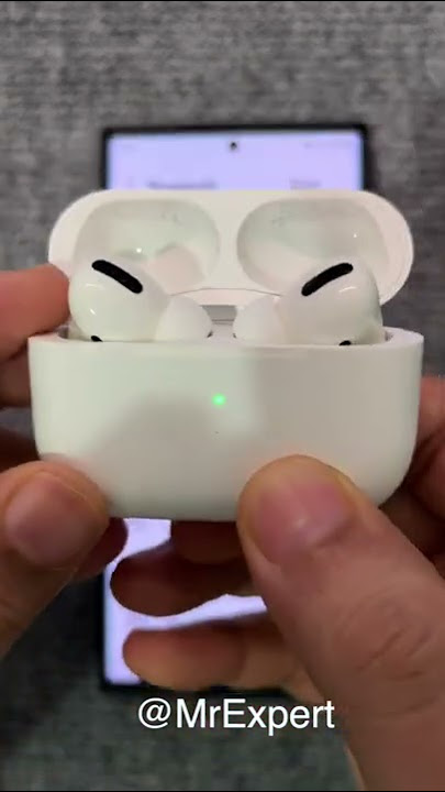 How to Connect Airpods to Galaxy S22 Ultra and Android smartphone #shorts