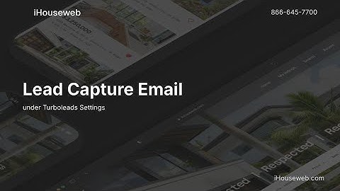 Lead Capture Email