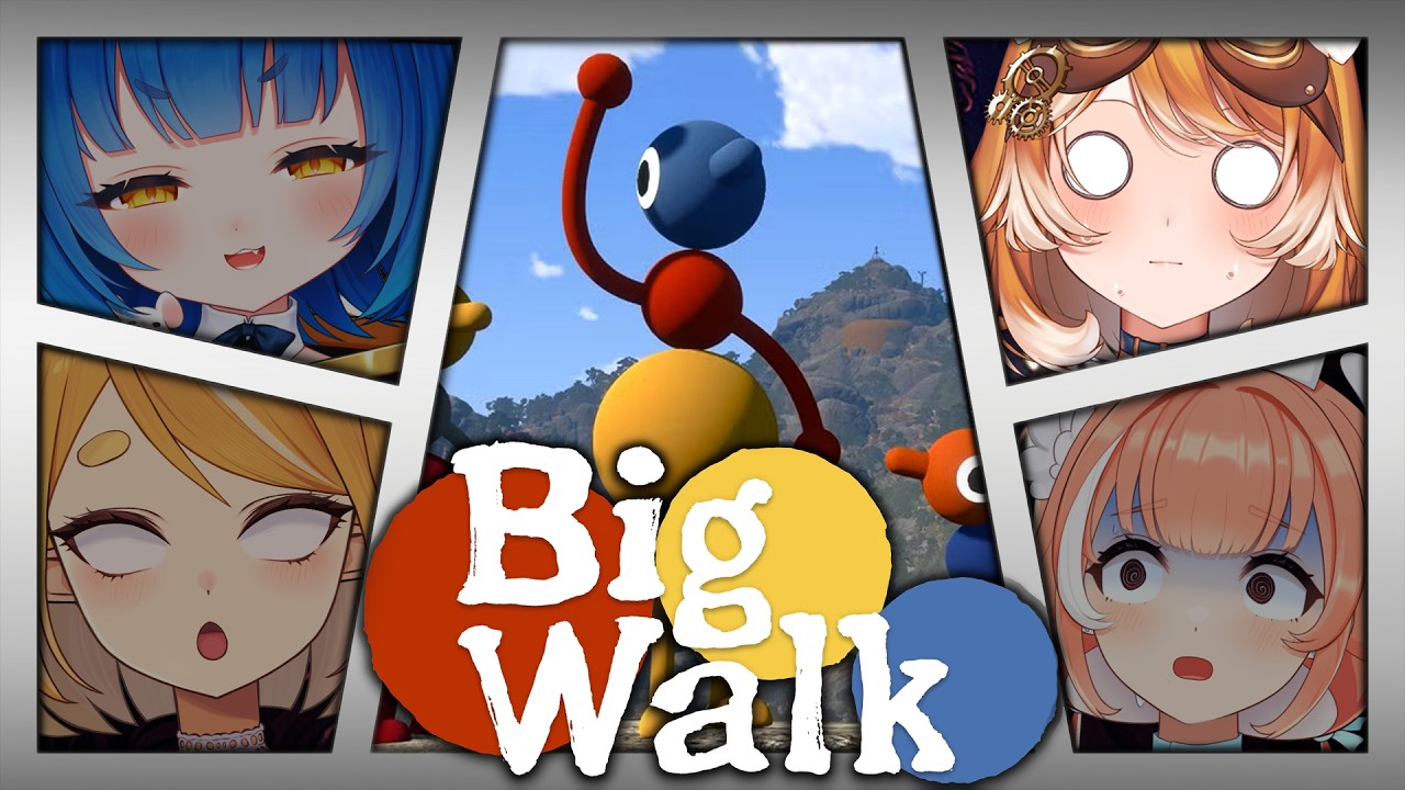 A raccoon, a duck & an entity take their dog for a walk!🐕‍🦺🚶‍♀️ BIG WALK COLLAB!【#BonnieBarkswell】