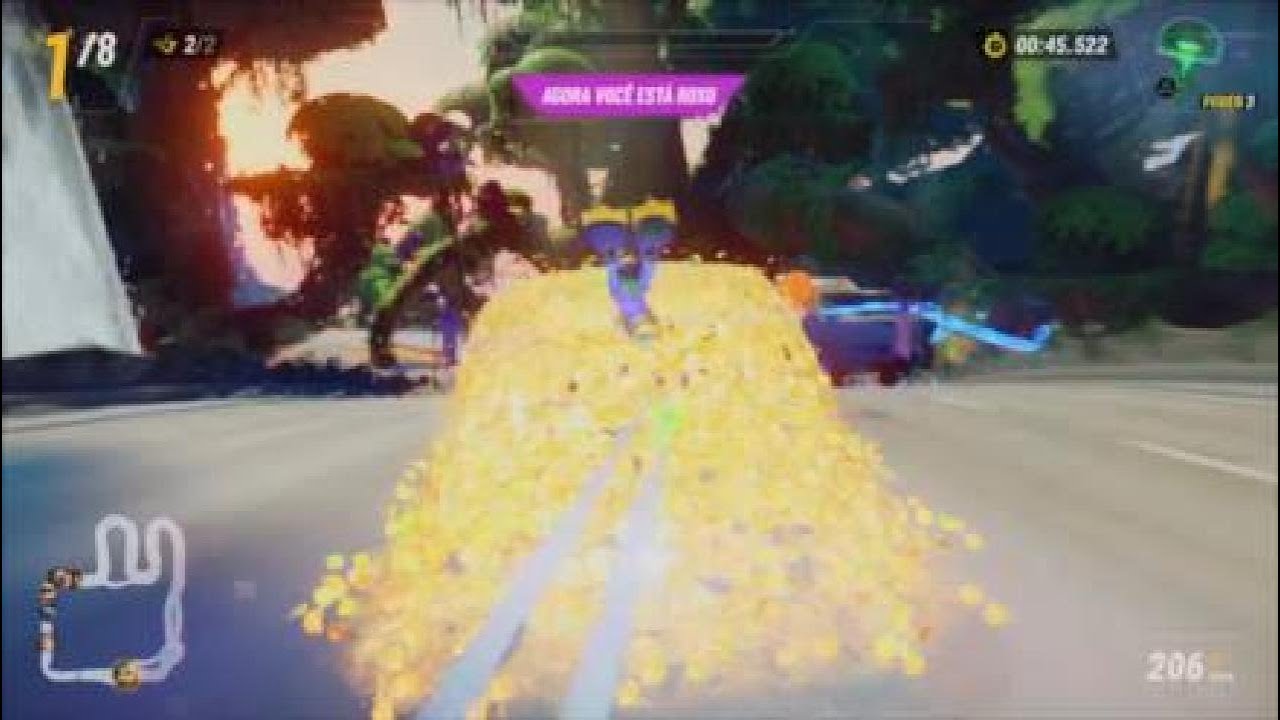 Disney Speedstorm Zootopia 1# Mapa (lILHA OUTBACK)🐺